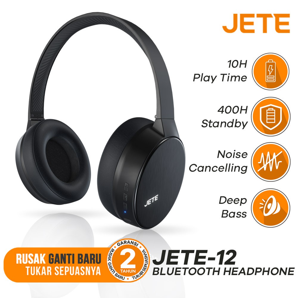 Jual Headphone Bluetooth Murah JETE-12 - JETE Indonesia