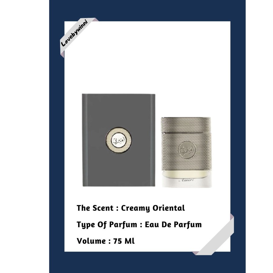 Jual Parfum Oud Arabian Oud Amiri EDP 75 Ml Shopee Indonesia