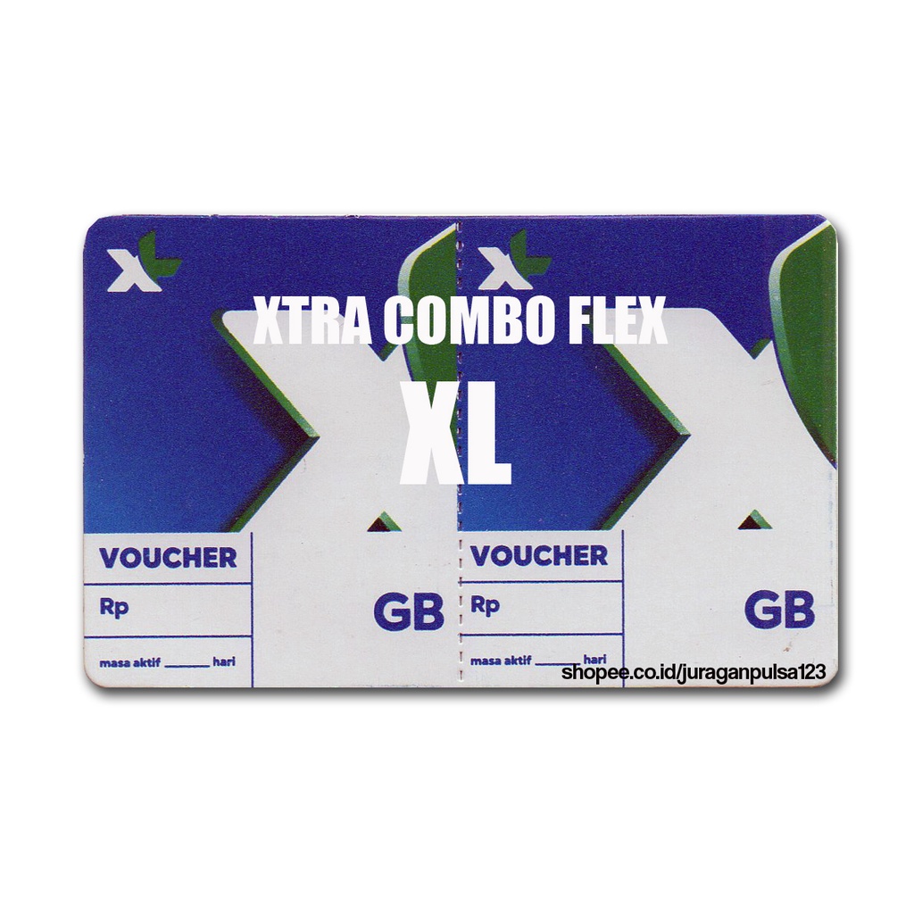 Jual Voucher XL Combo Flex XL 30Hari (+Xtra Unlimited Turbo) | Shopee