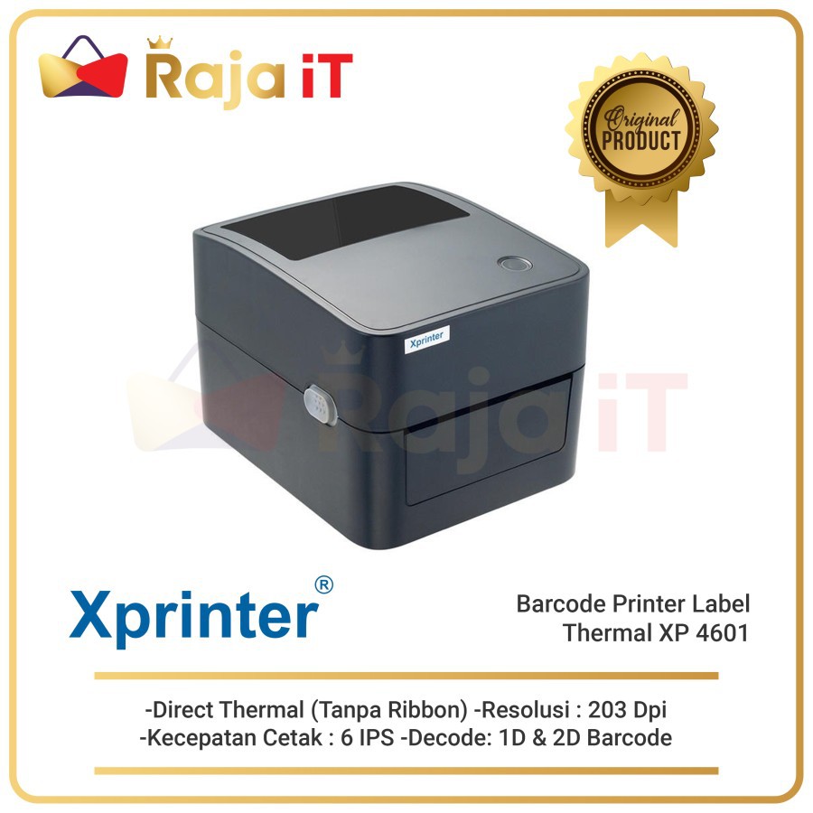 Jual XPRINTER XP D4601B Barcode Printer Label Thermal XPD4601B 4601B