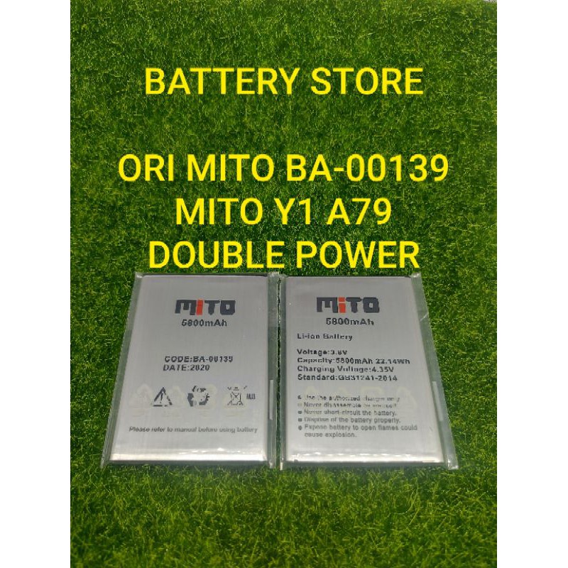 Jual Baterai Battery Batre Batrai Batrei Bat ORI MITO Y1 A79 DOUBLE ...