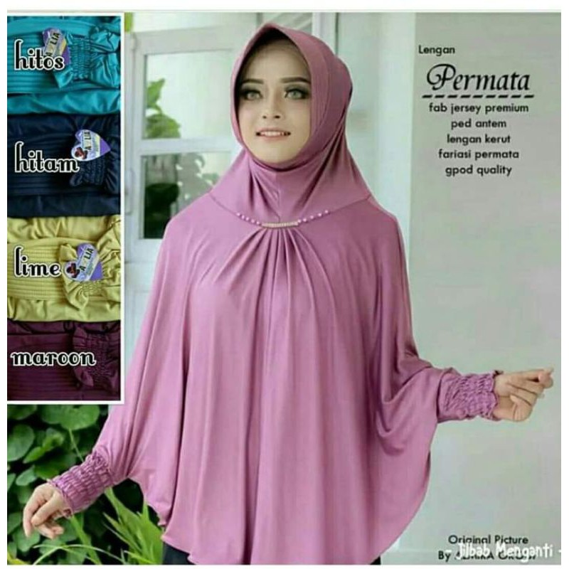 Jual Jilbab Lengan / Jilbab Tangan / Jilbab Syar'i / Jilbab Instan