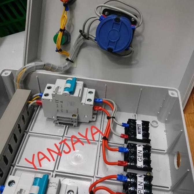 Jual Ready Stok Panel Pln Genset Manual Pln Off Genset Max Listrik ...
