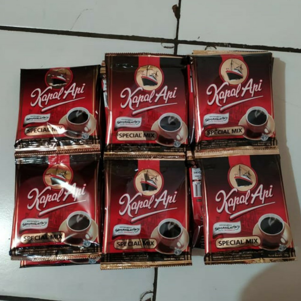 Jual Kopi Kapal Api Spesial Mix (10 Sachet) Shopee Indonesia
