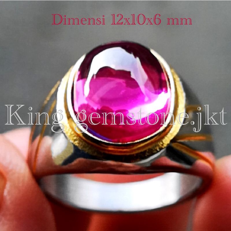 Jual Batu Permata//Batu Akik Ruby Siam Bangkok Super Mewah HQ kekerasan ...