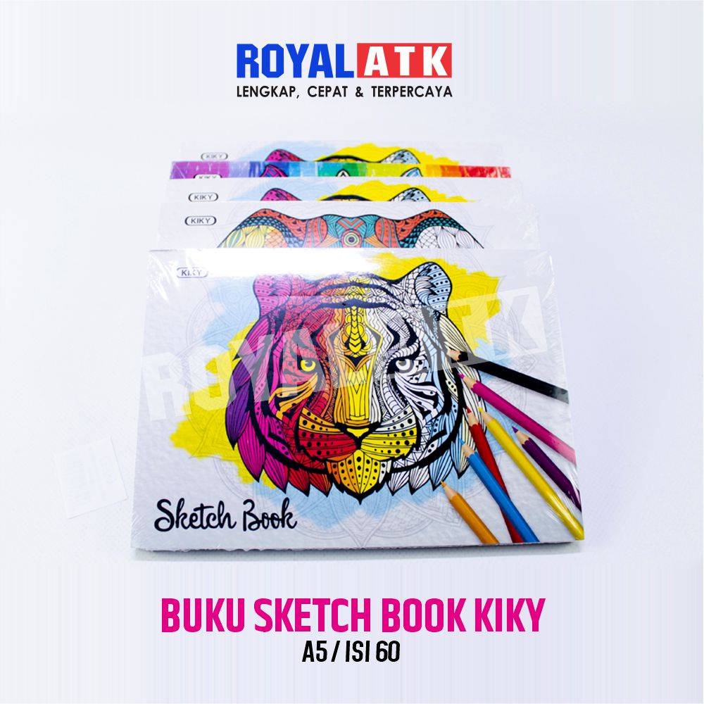 Jual Sketchbook A5 Kiky 50 Lembar / Buku Sketsa Kiky / Drawing Book