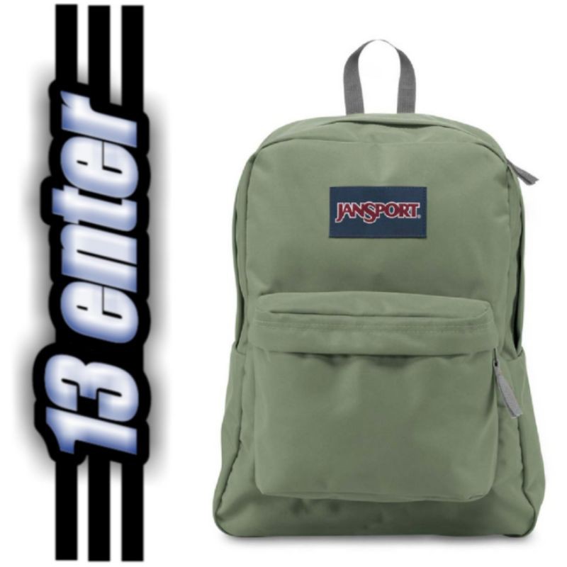 Jansport superbreak muted discount green