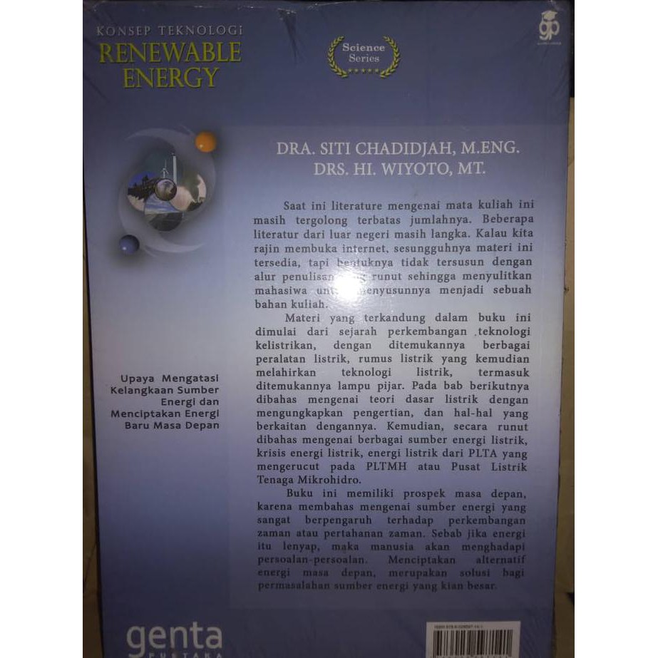 Jual Buku Konsep Renewable Energy | Shopee Indonesia
