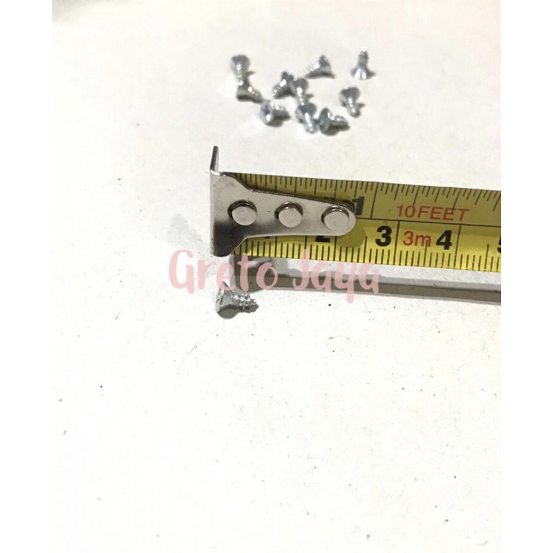 Jual ( 4x1/4 100bj ) Sekrup Skrup Tapping Screw FH Kepala Rata Trepes ...