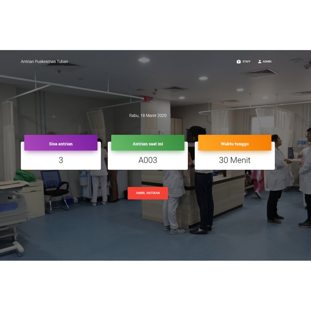 Jual Source Code Aplikasi Antrian Klinik, Puskesmas, Rumah Sakit ...