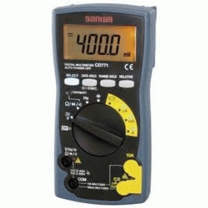 Jual digital multitester / digital multimeter SANWA CD771 ORIGINAL