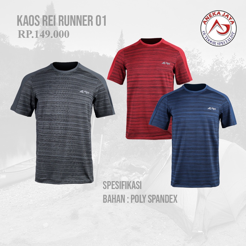 Jual KAOS REI RUNNER 01 Shopee Indonesia