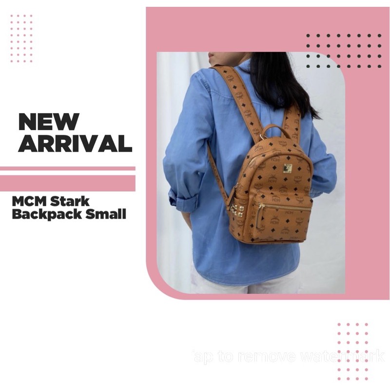 Harga mcm outlet mini backpack