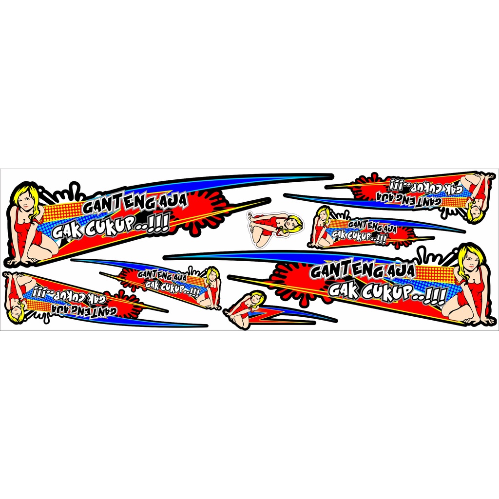 Jual stiker striping all bebek | Shopee Indonesia