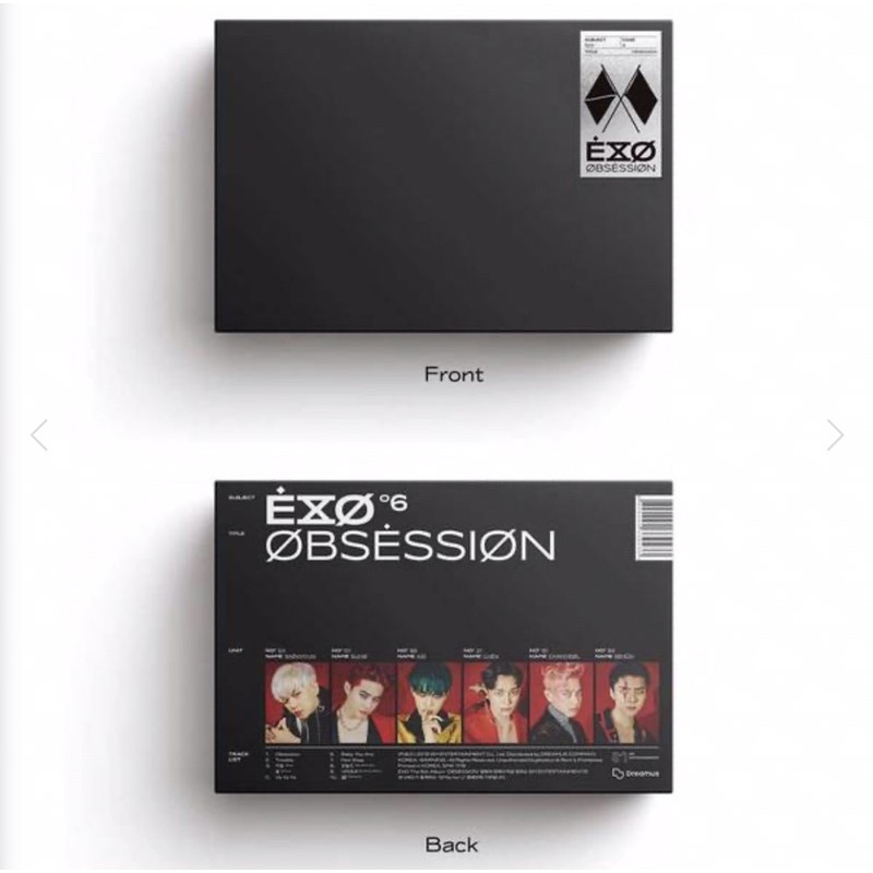 Jual Album EXO OBSESSION 'X-EXO' Version (+Poster) | Shopee Indonesia