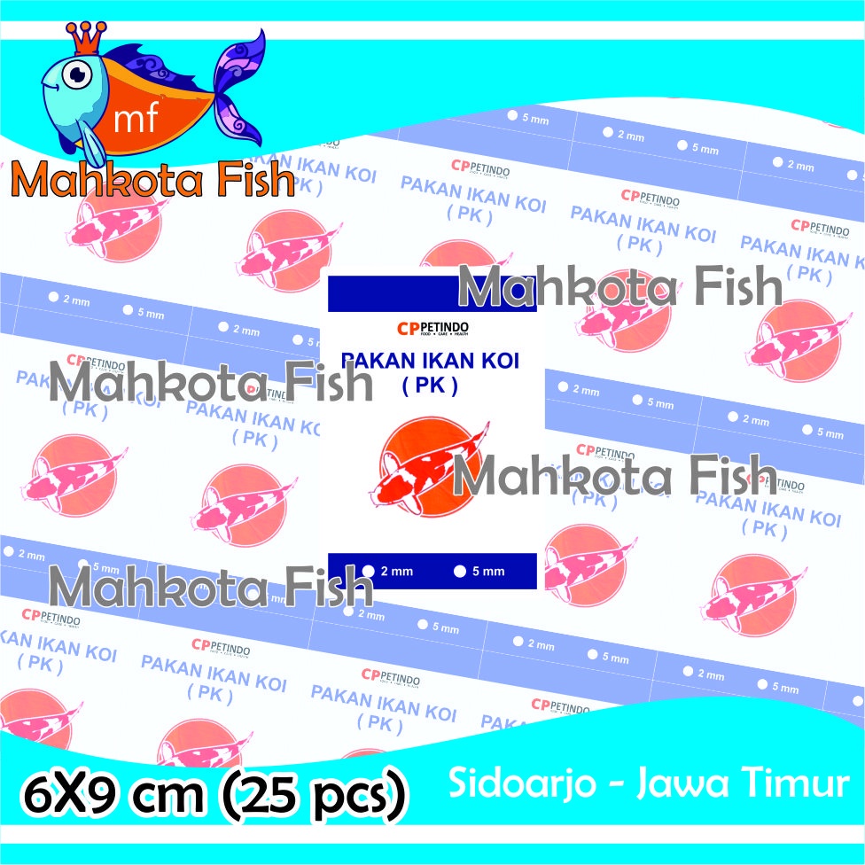 Jual Stiker Repack 6x9 Hiroyuki Koi Taisho Breeder Pro