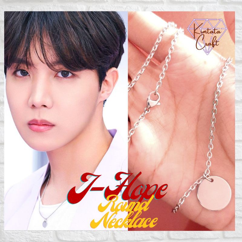 Kalung gembok BTS jhope lock necklace anti karat, Fesyen Wanita, Perhiasan  di Carousell