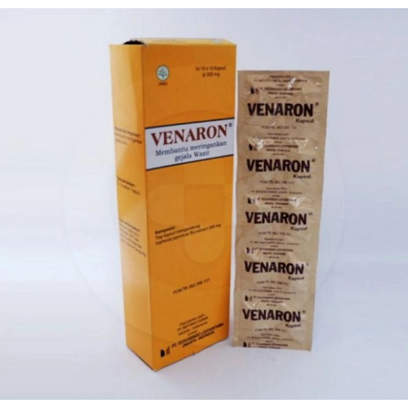 Venaron 300mg perstrip / obat wasir dan ambeien