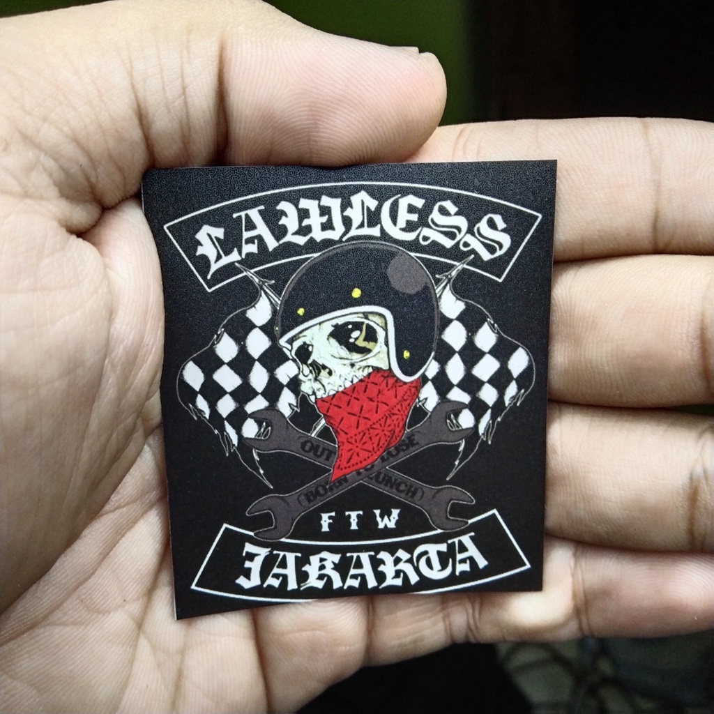 Jual Sticker Lawless | Shopee Indonesia