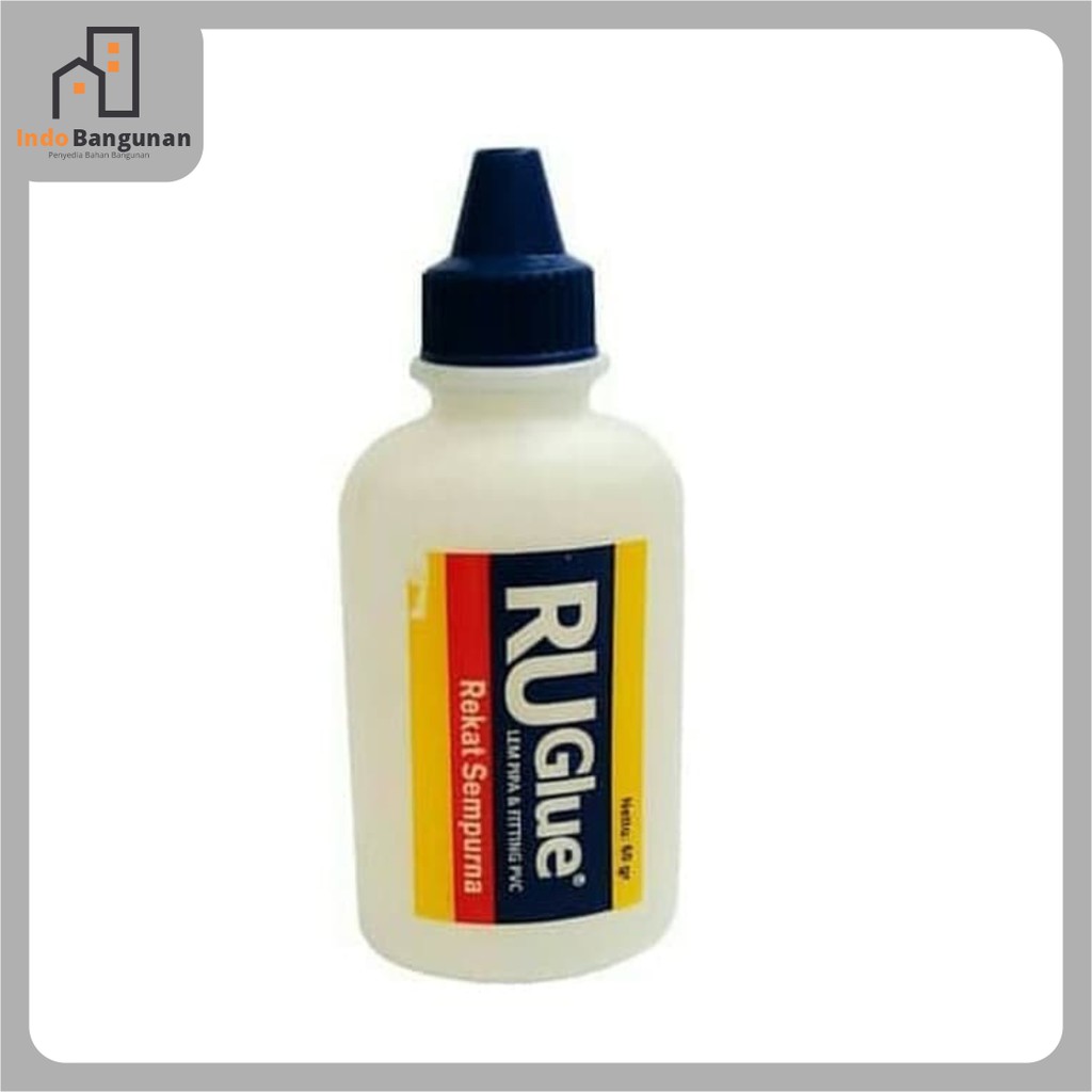 Jual Lem Ruglue Botol Gram Lem Pipa Pvc Truglue Rucika Shopee Indonesia