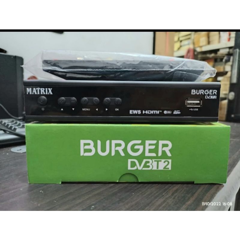 Jual STB DIGITAL MATRIX BURGER DVBT2 SET TOP BOX SIARAN DIGITAL ...