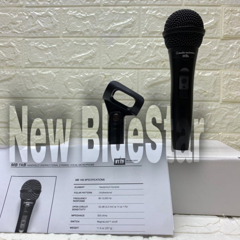 Jual Microphone-Mic Kabel Audio Technica MB1 KB Original MB1KB | Shopee ...