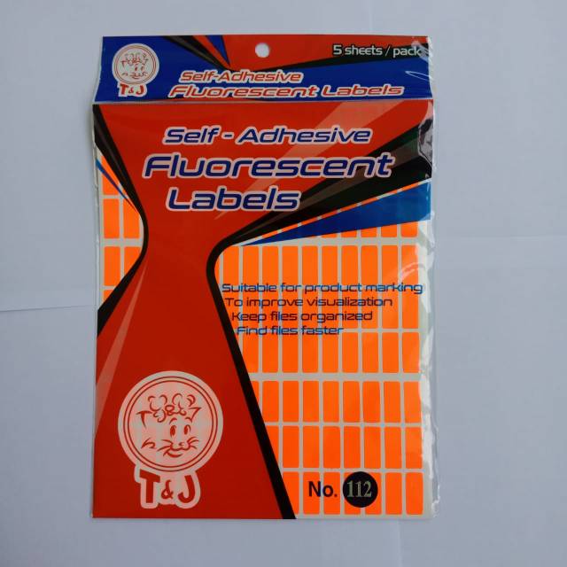 Jual LABEL / STICKER / Label Tom & Jerry No. 112 (20 X 8 mm) ada 5 ...