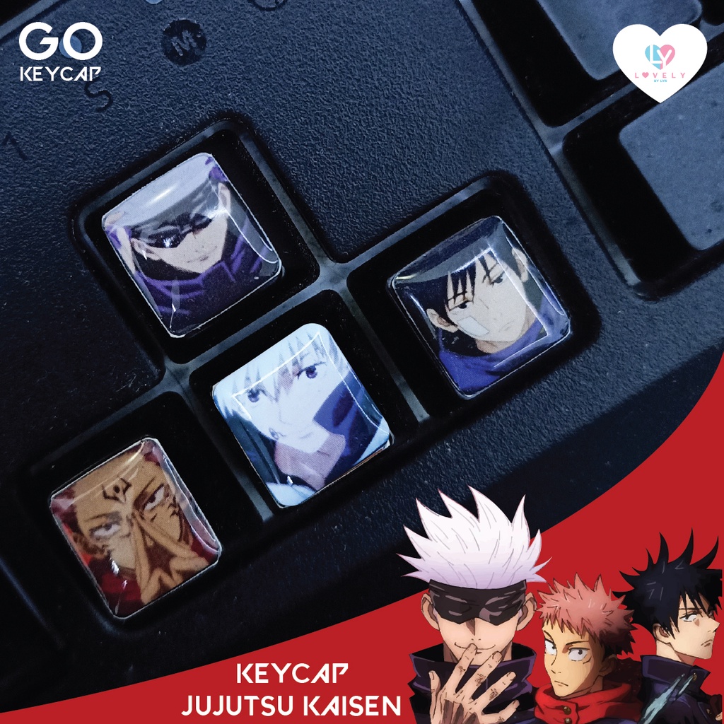 Jual Keycaps PBT Jujutsu Kaisen | GO KEYCAPS | Shopee Indonesia