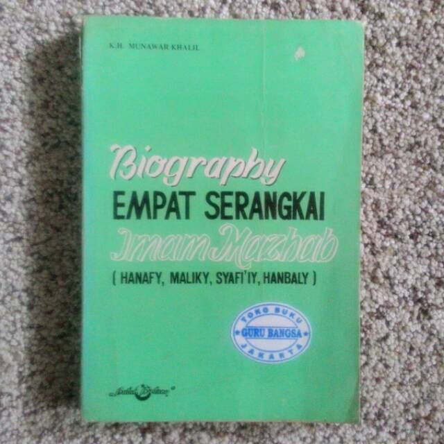 Jual Buku Biography Empat Serangkai Imam Mazhab | Shopee Indonesia