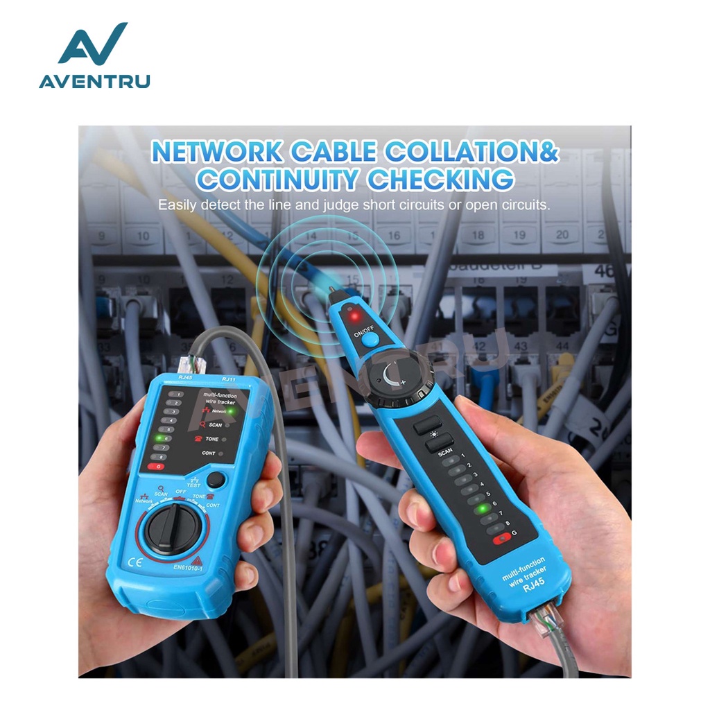 Jual FWT11 Network Wire Tracker RJ45 LAN Cable Tester Locator FWT-11 ...