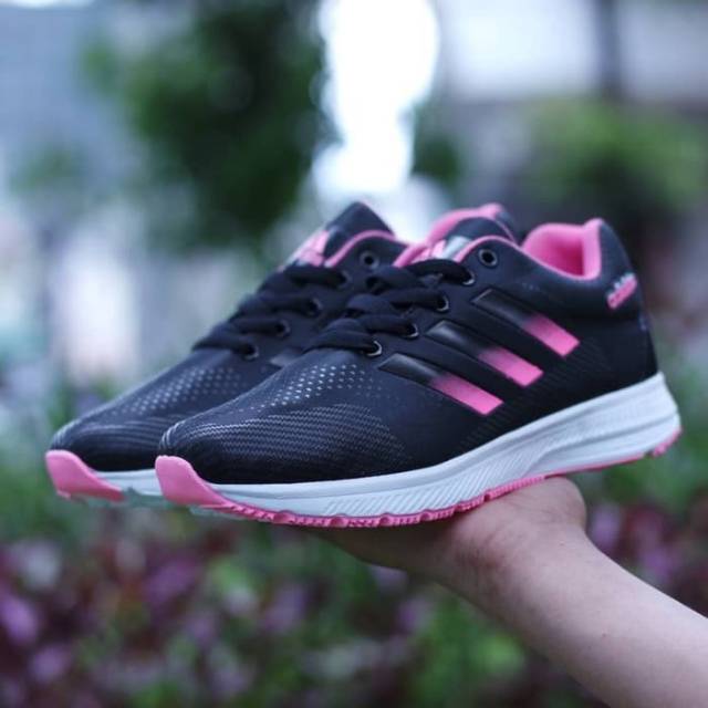 Adidas climacool black sales pink