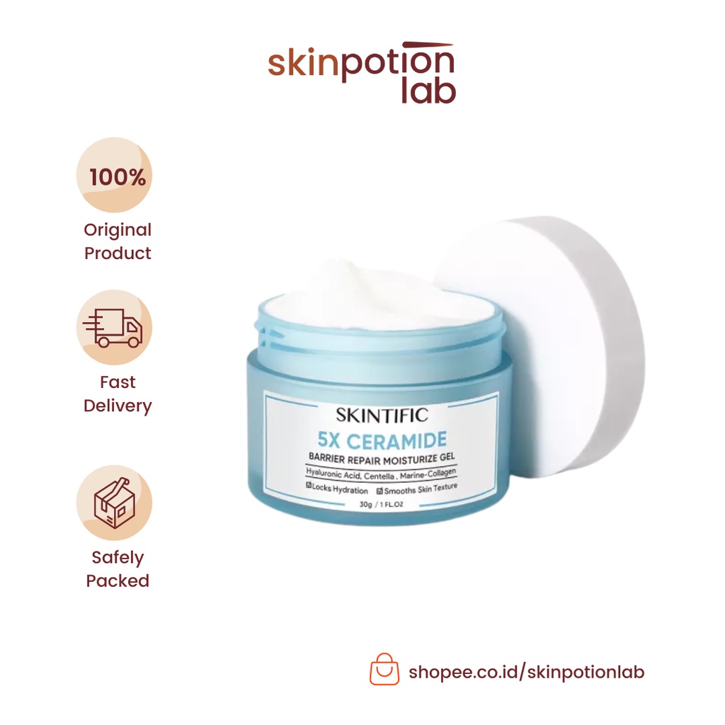 Jual Skin Potion Lab - SKINTIFIC 5X Ceramide Barrier Repair Moisture ...