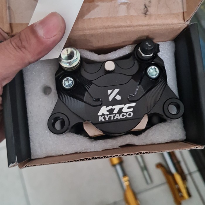 Jual kaliper KTC Kytaco 2p KN-V2 Black not brembo | Shopee Indonesia