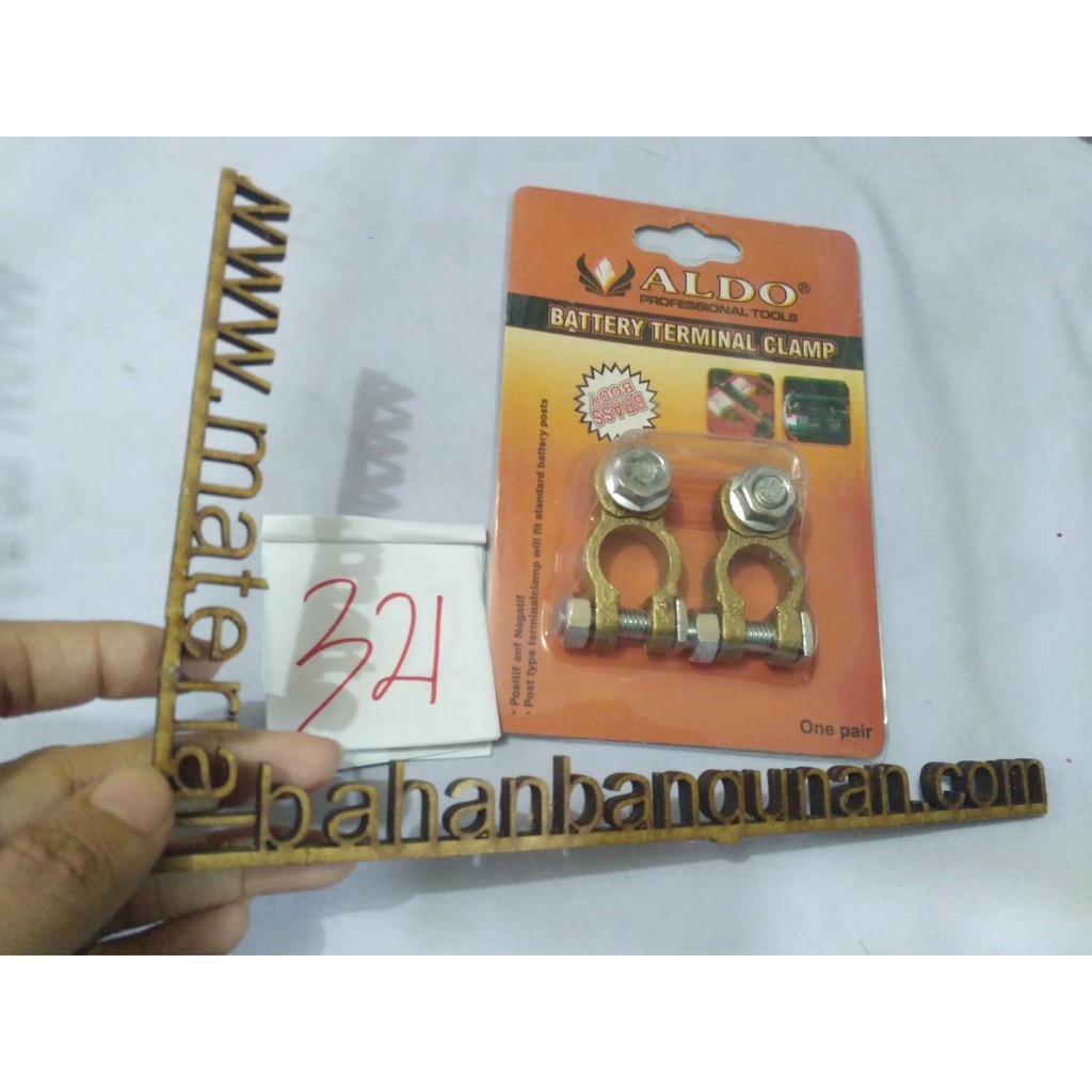 Jual KLEM KEPALA AKI ACCU KUNINGAN CABLE AKI MOBIL PENJEPIT KABEL