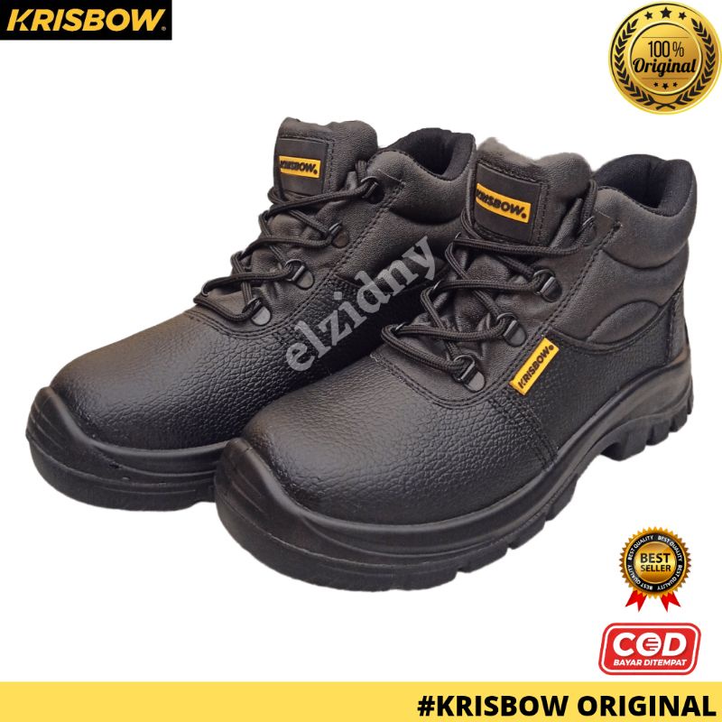 Jual Safety Shoes Krisbow Maxi 6 Inch Shopee Indonesia