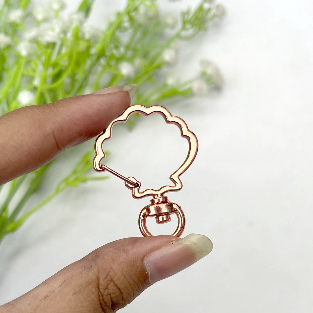 Jual Kait Lobster Clasp Shell Kerang Gantungan Kunci | Shopee Indonesia