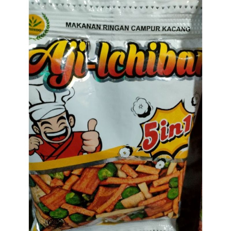 Jual 0snack Aji ichiban aji-ichiban 5in1 snack jadul kemasan besar isi