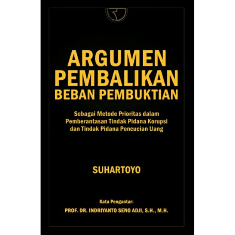 Jual Buku ARGUMEN PEMBALIKAN BEBAN PEMBUKTIAN By SUHARTOYO | Shopee ...