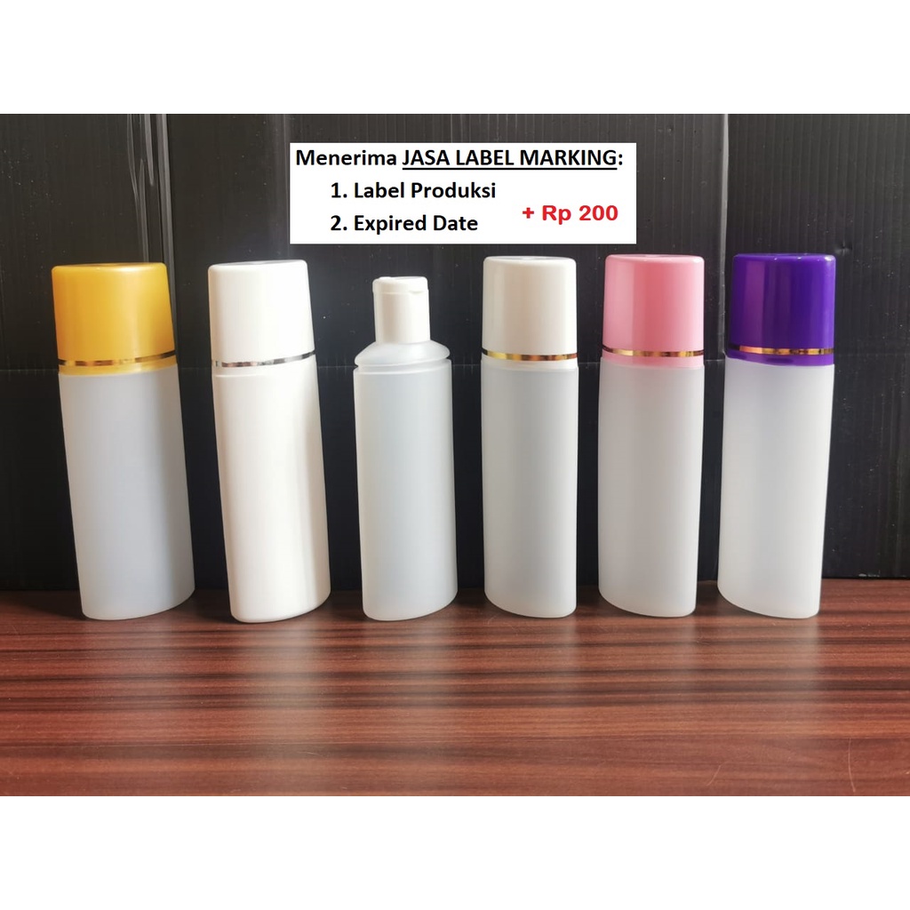 Jual Botol Putri Set 100ml 100 ml / Flip top Fliptop Sabun Toner ...