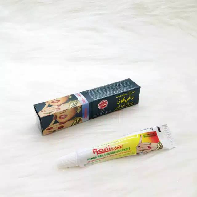 Jual Rani kone henna warna merah ukuran kecil (DUS HIJAU) | Shopee ...