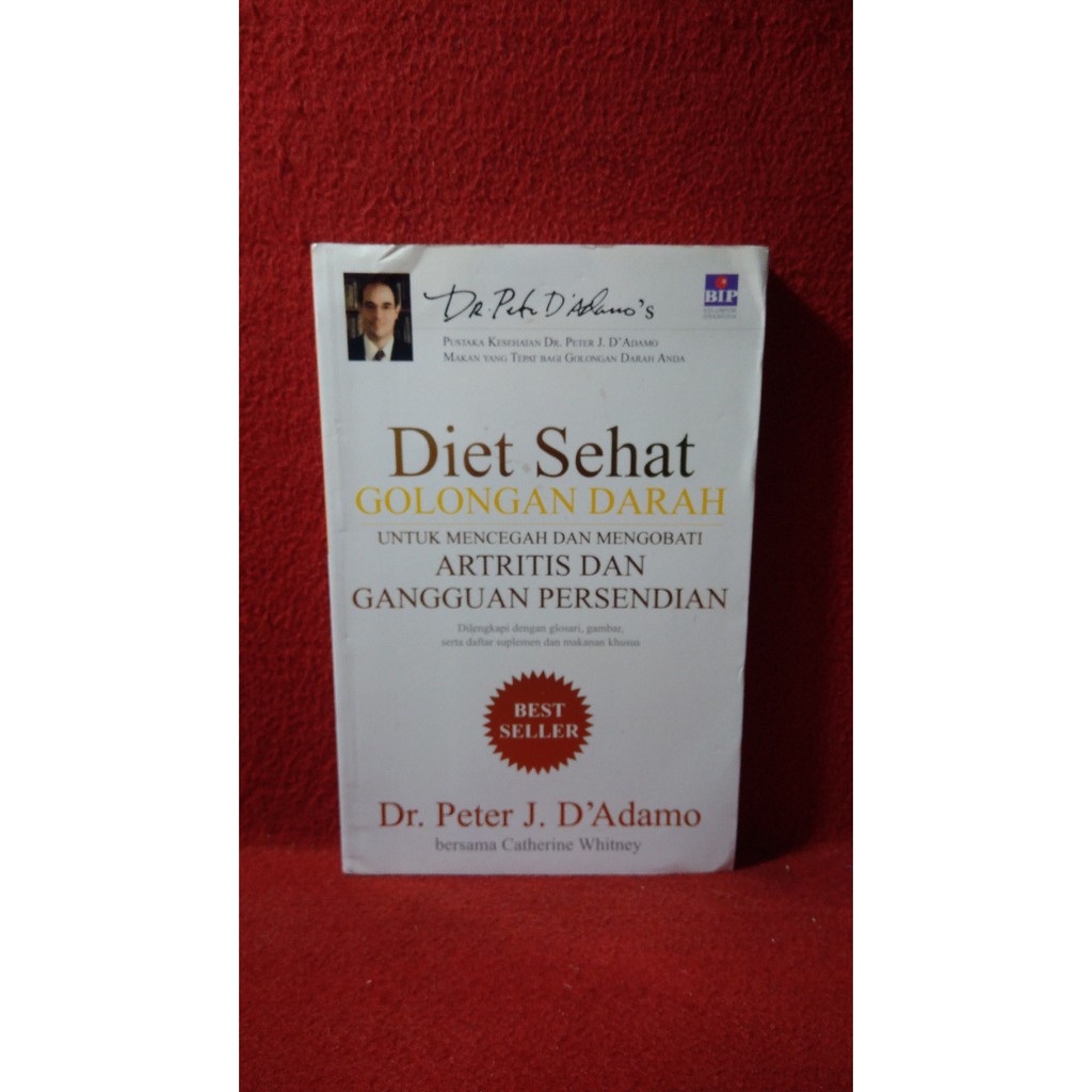 Jual Buku Original Diet Sehat Golongan Darah - Artritis Dan Gangguan ...