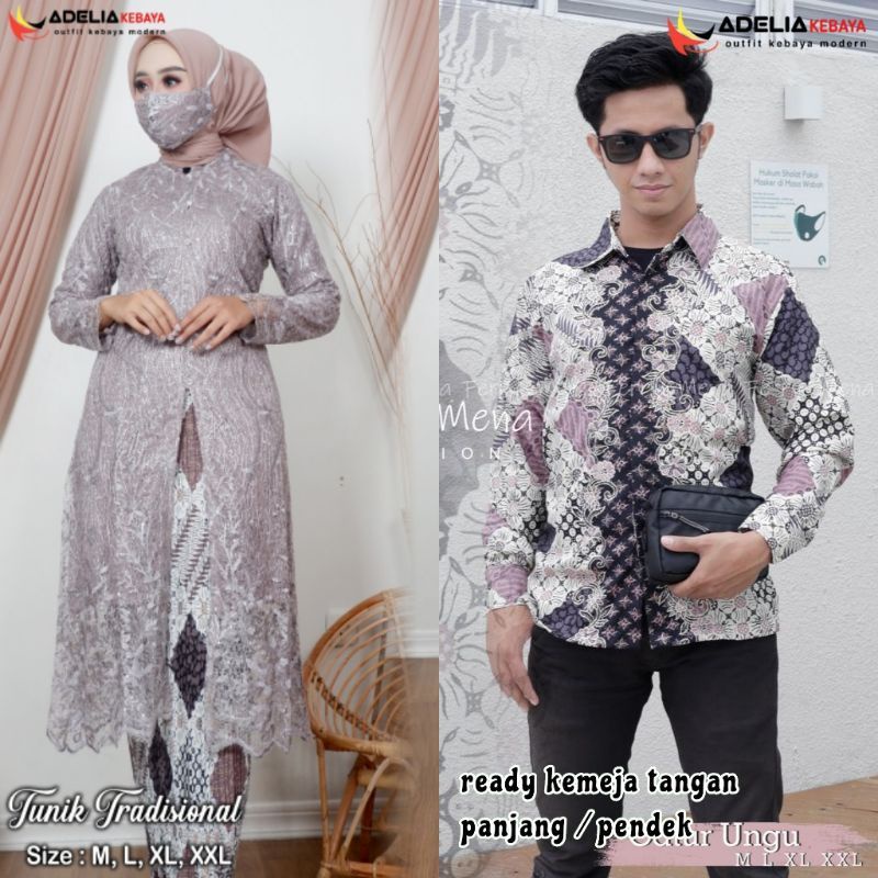 Jual (COD)SET KEBAYA COUPLE TRADISIONAL//KEBAYA COUPLE KONDANGAN ...