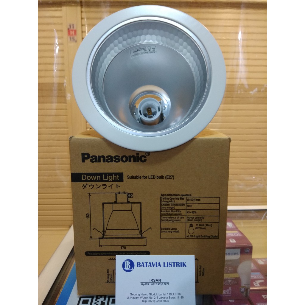 Downlight panasonic outlet