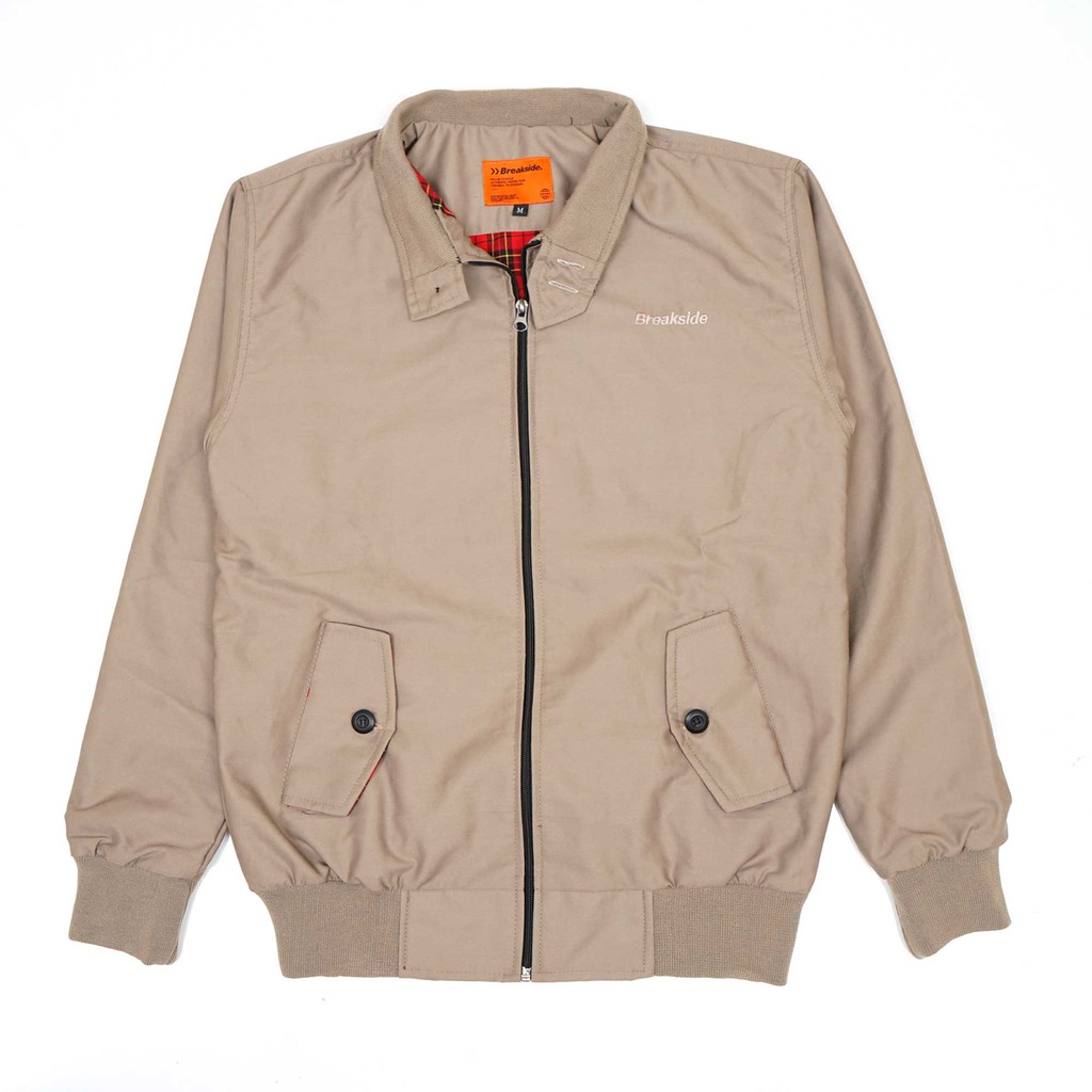 Jual Breakside Jacket Harrington Epic - Mocca Jaket Pria | Shopee Indonesia