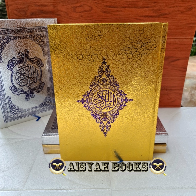 Jual Alquran Super Jumbo Cover Emas/perak Ukuran A4,al Quran Murah ...