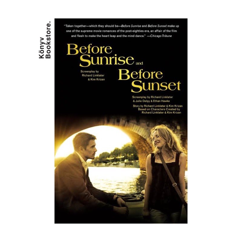 Jual Before Sunrise and Before Sunset Screenplay (Paperback) | Shopee ...