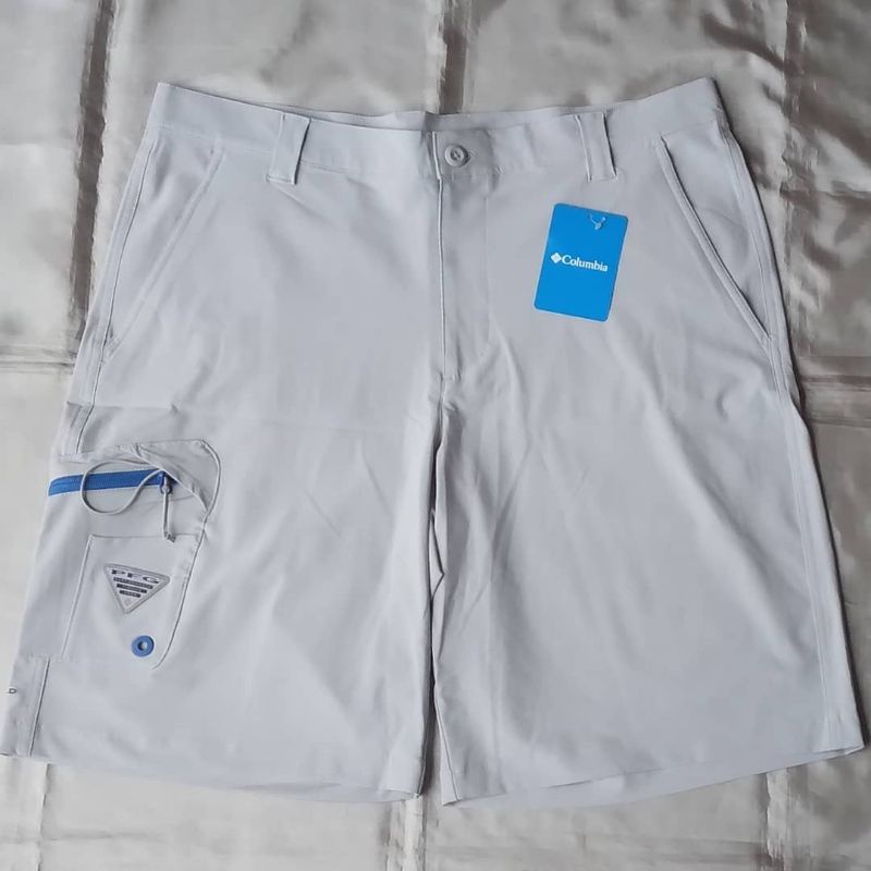 Columbia Pfg Terminal Tackle T-shirt à manches longues pour homme, blanc/logo bleu nuit, taille S : Columbia