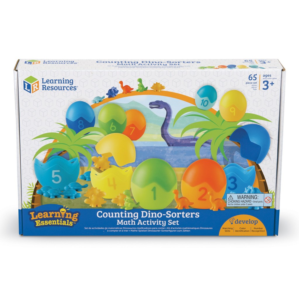 Jual Learning Resources Counting Dino Sorters Math Activity Set ...