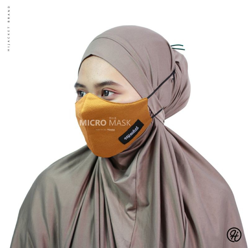 Jual Masker Kain Dua Lapis Untuk Pria Dan Wanita Masker Hijab Hijacket Masker Kain Polos