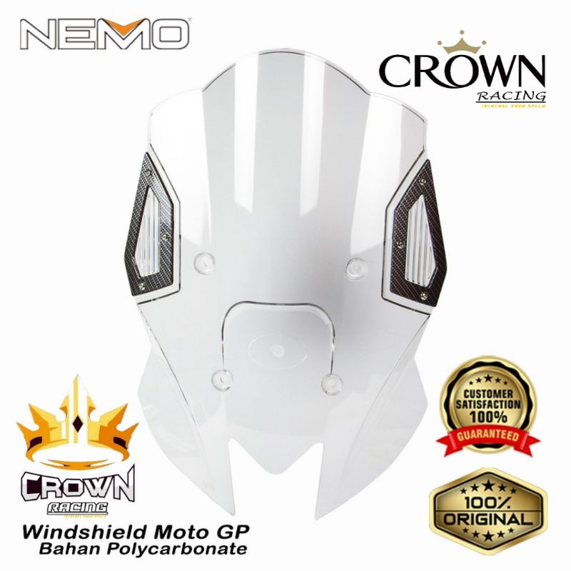 Jual Windshield Nemo Tipe Motogp Yamaha All New Nmax 155 | Shopee Indonesia